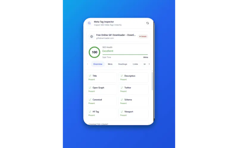 On-Page SEO Inspector screenshot 1