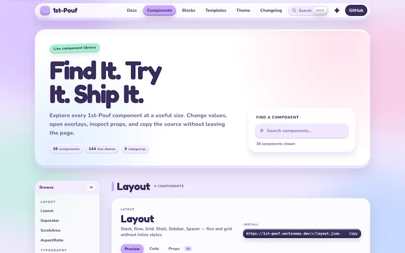 1st-Pouf screenshot 3