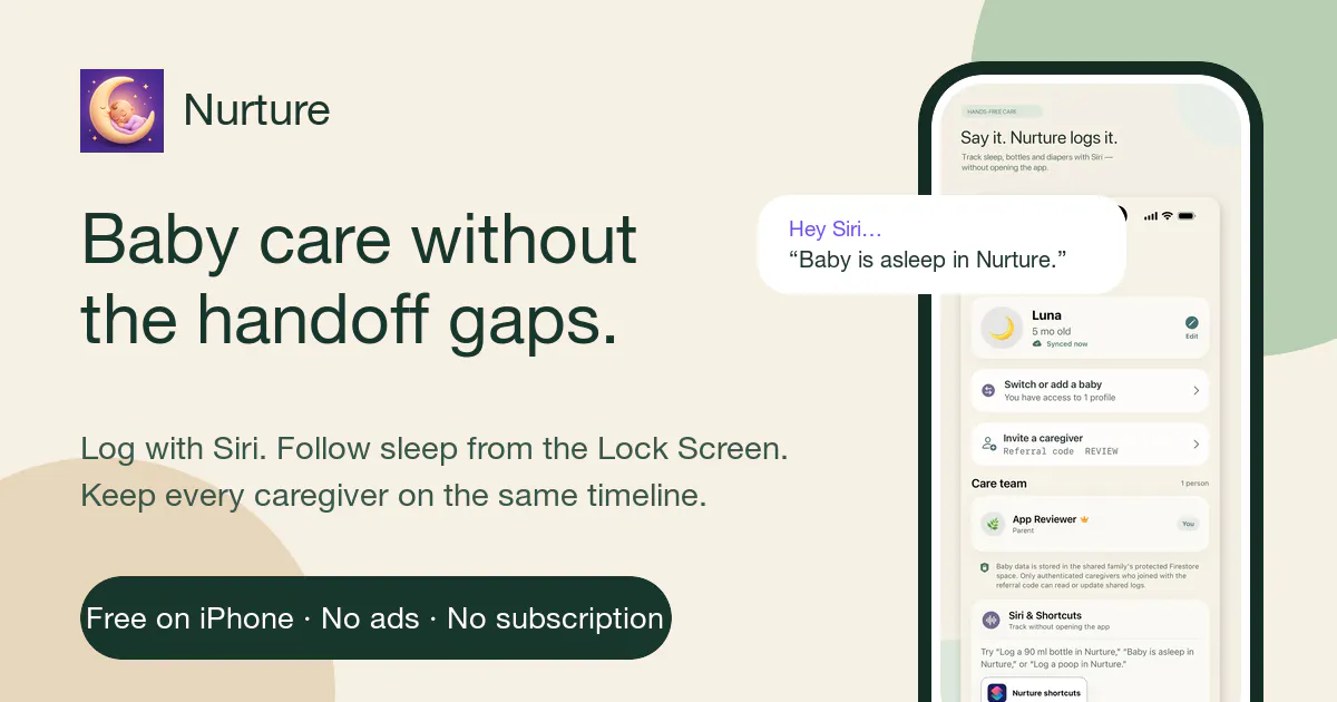 Nurture Baby Tracker gallery image