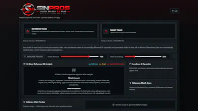 Sinpros Audio Match EQ Hub gallery image