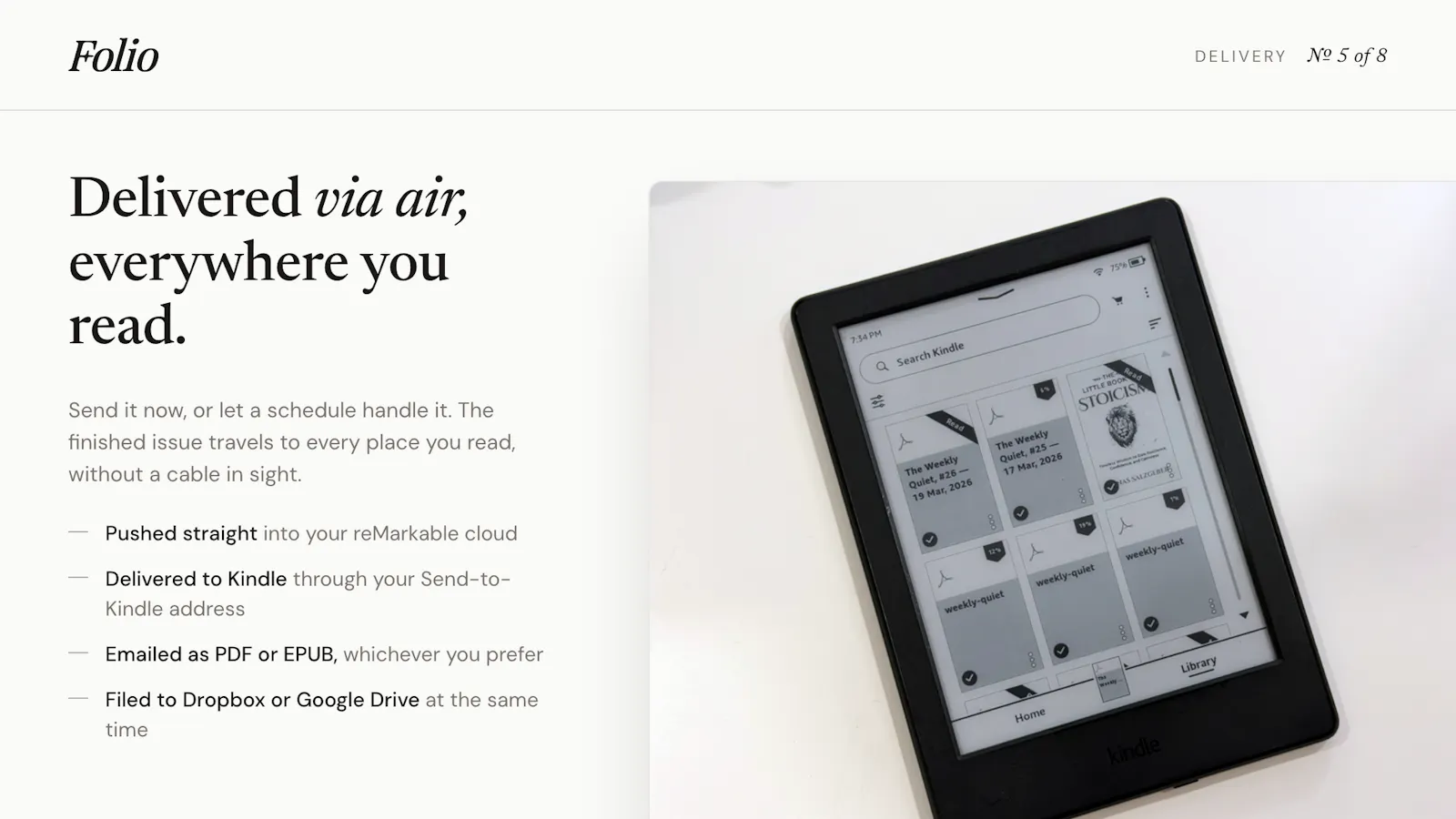 Folio screenshot 7