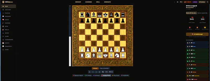 D4 Chess Club™ screenshot 1