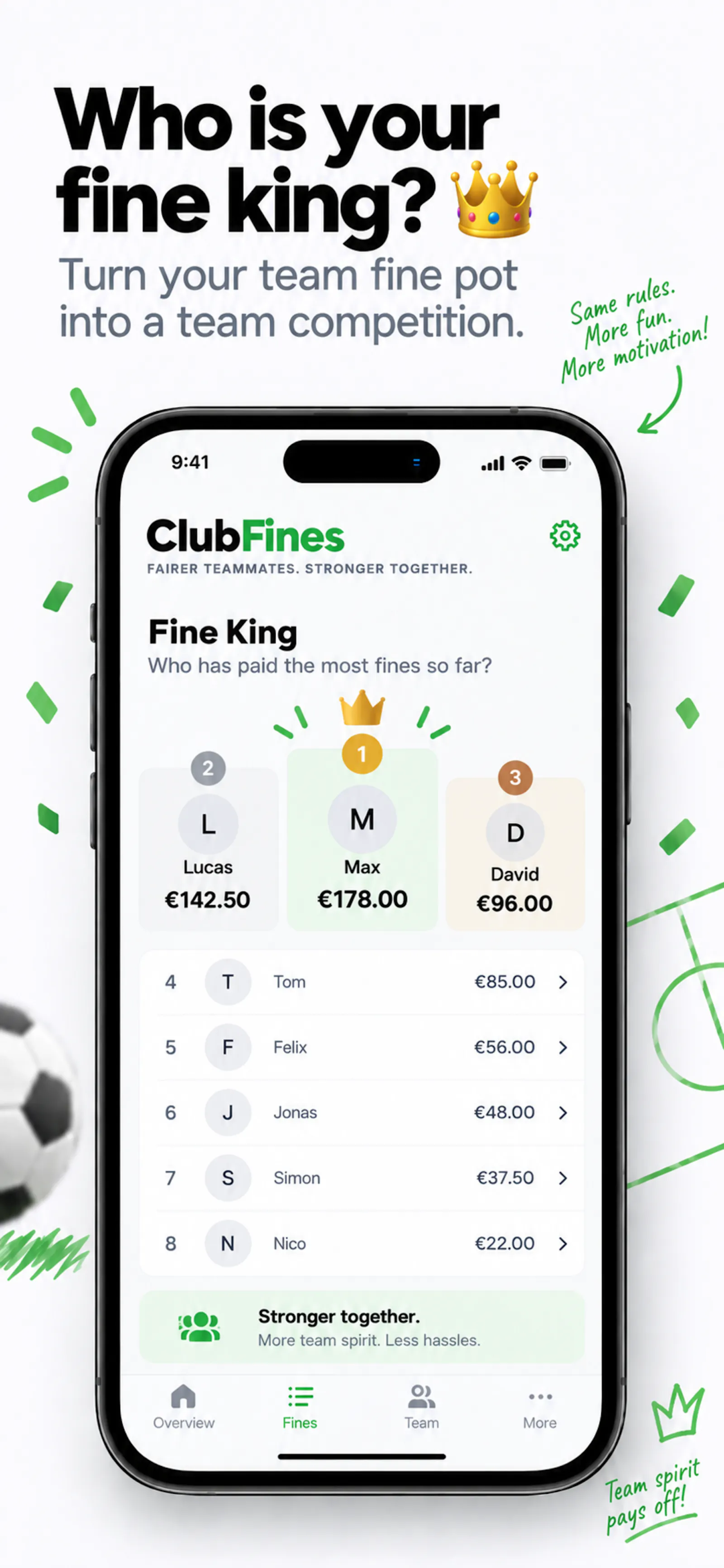 ClubFines screenshot 5