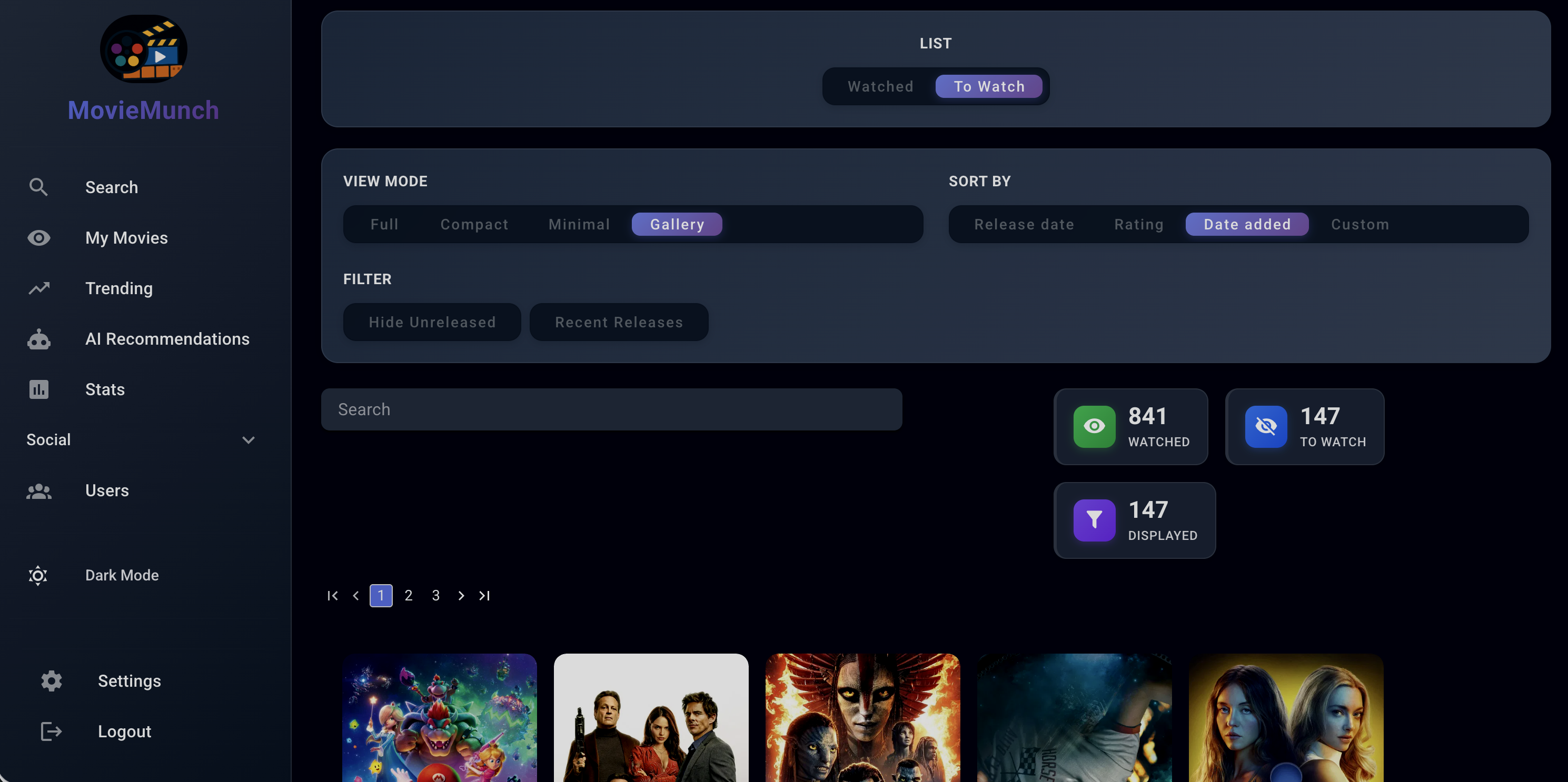 MovieMunch gallery image