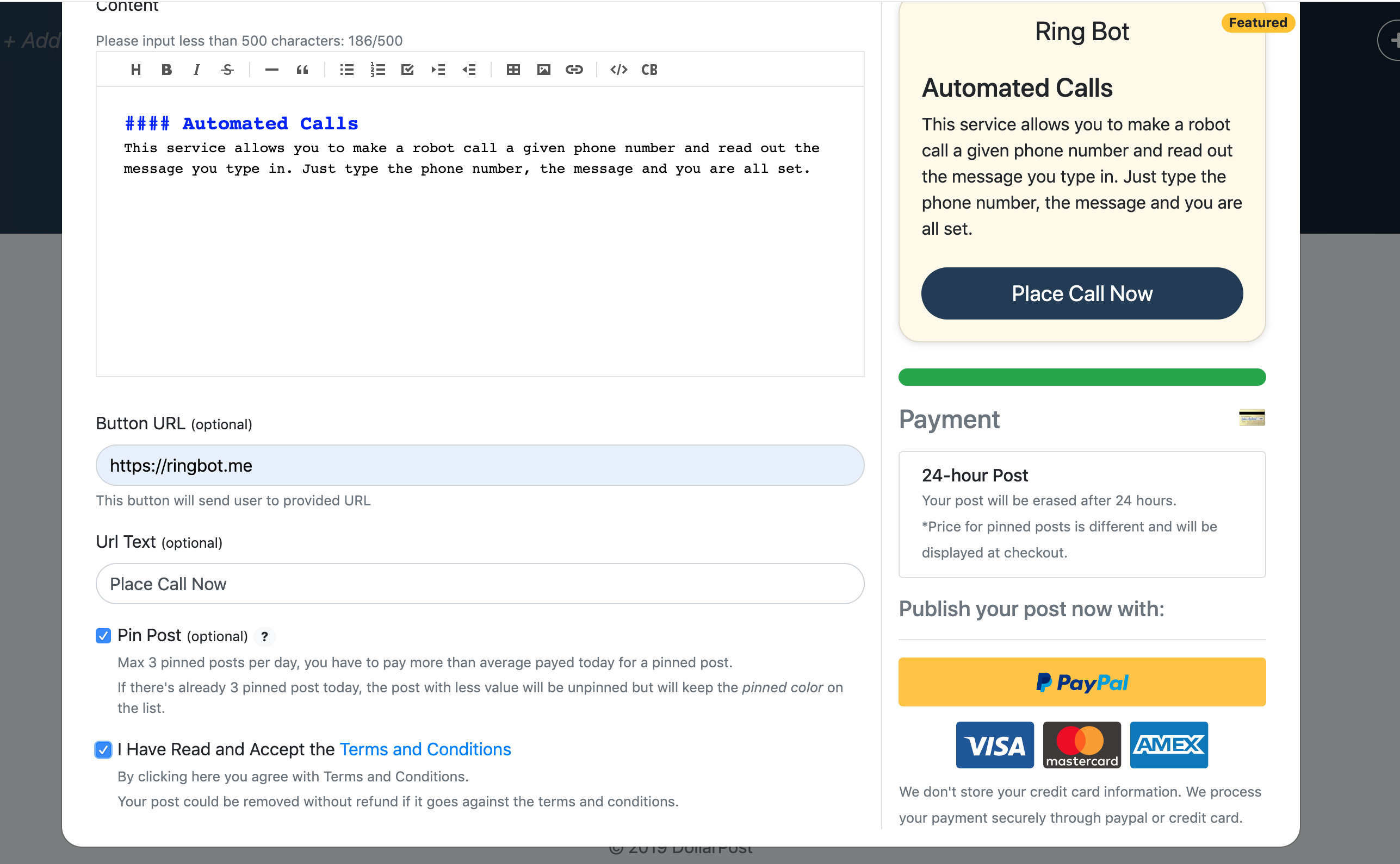 DollarPost gallery image