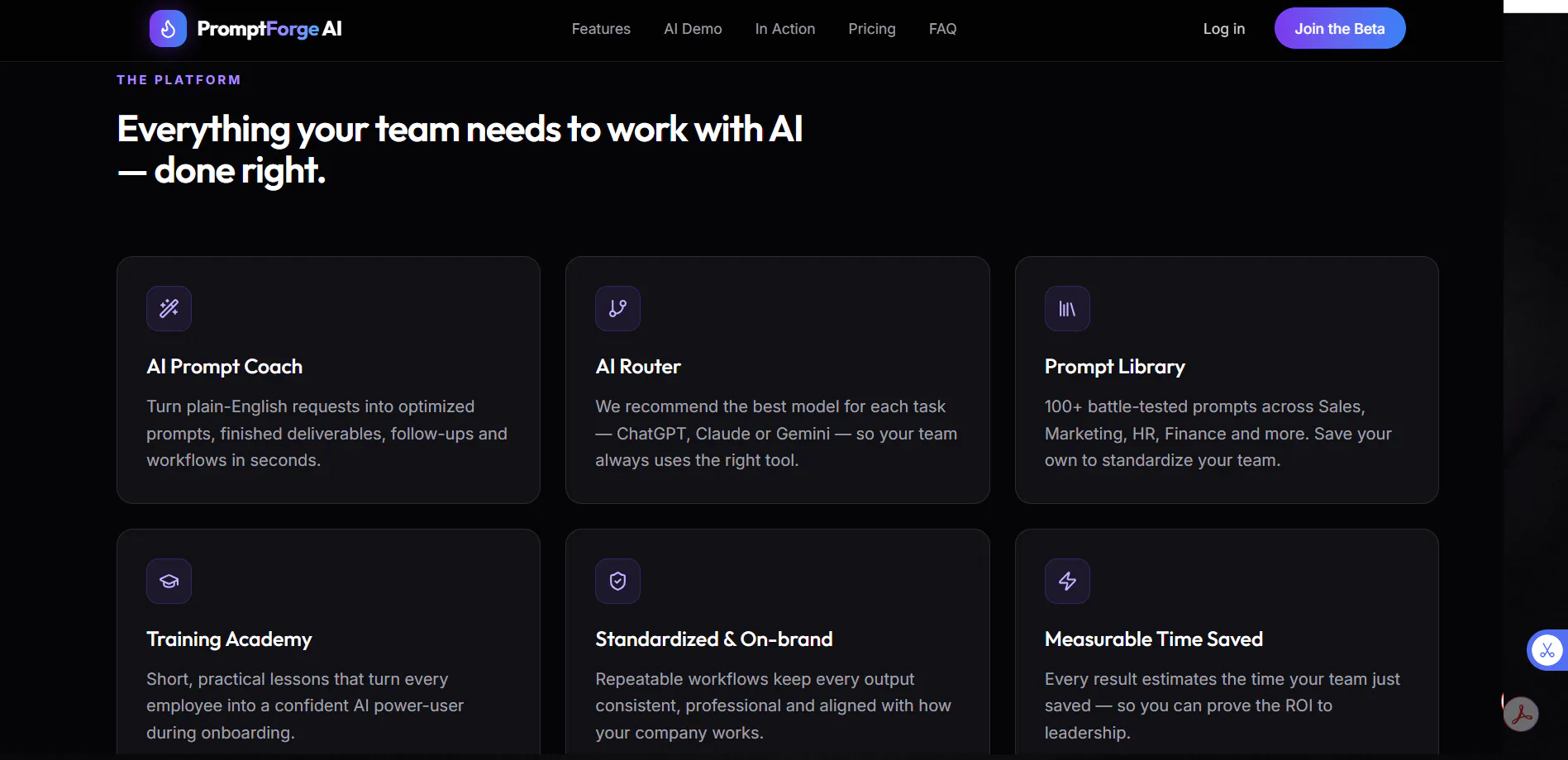 PromptForge AI gallery image