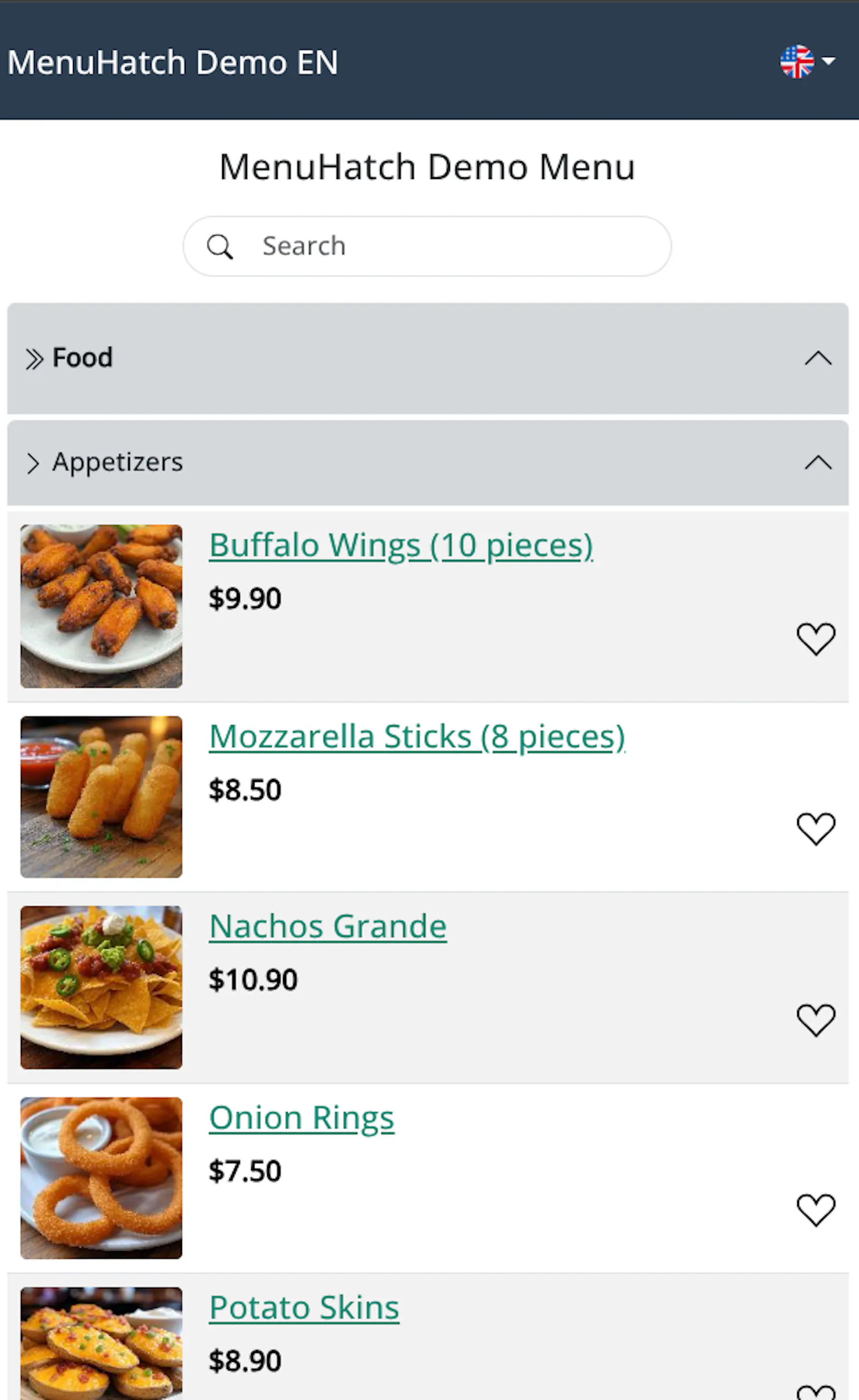 MenuHatch screenshot 2