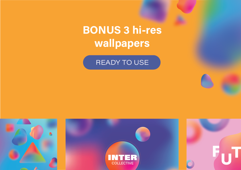 100+ Colorful Holographic Shapes gallery image