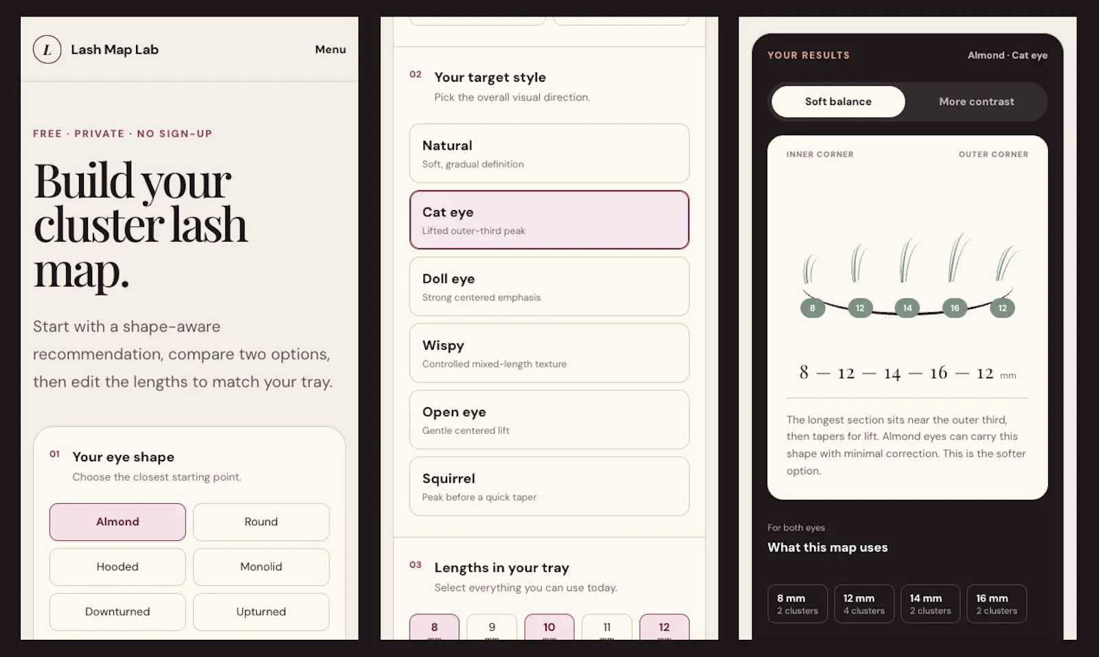 Lash Map Lab screenshot 2