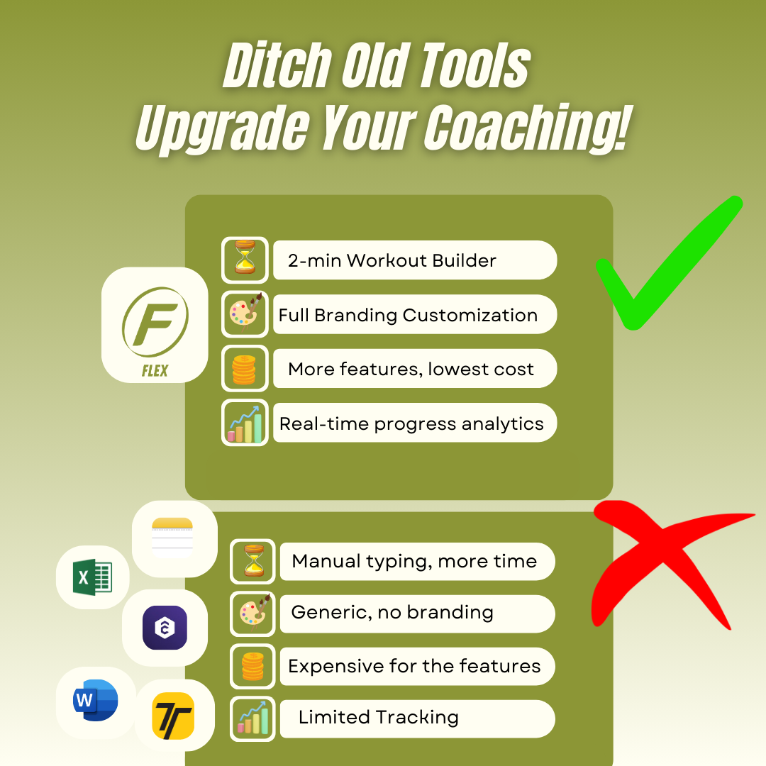 Flex - Coaching -App für Trainer - Flex Coaching Workout App Medien 2
