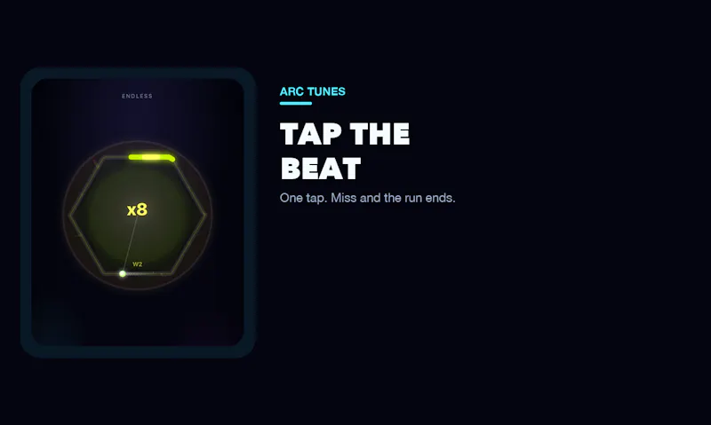 Arc Tunes screenshot 1