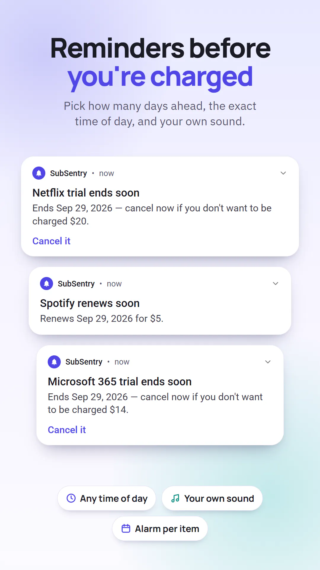 SubSentry Subscription Tracker gallery image