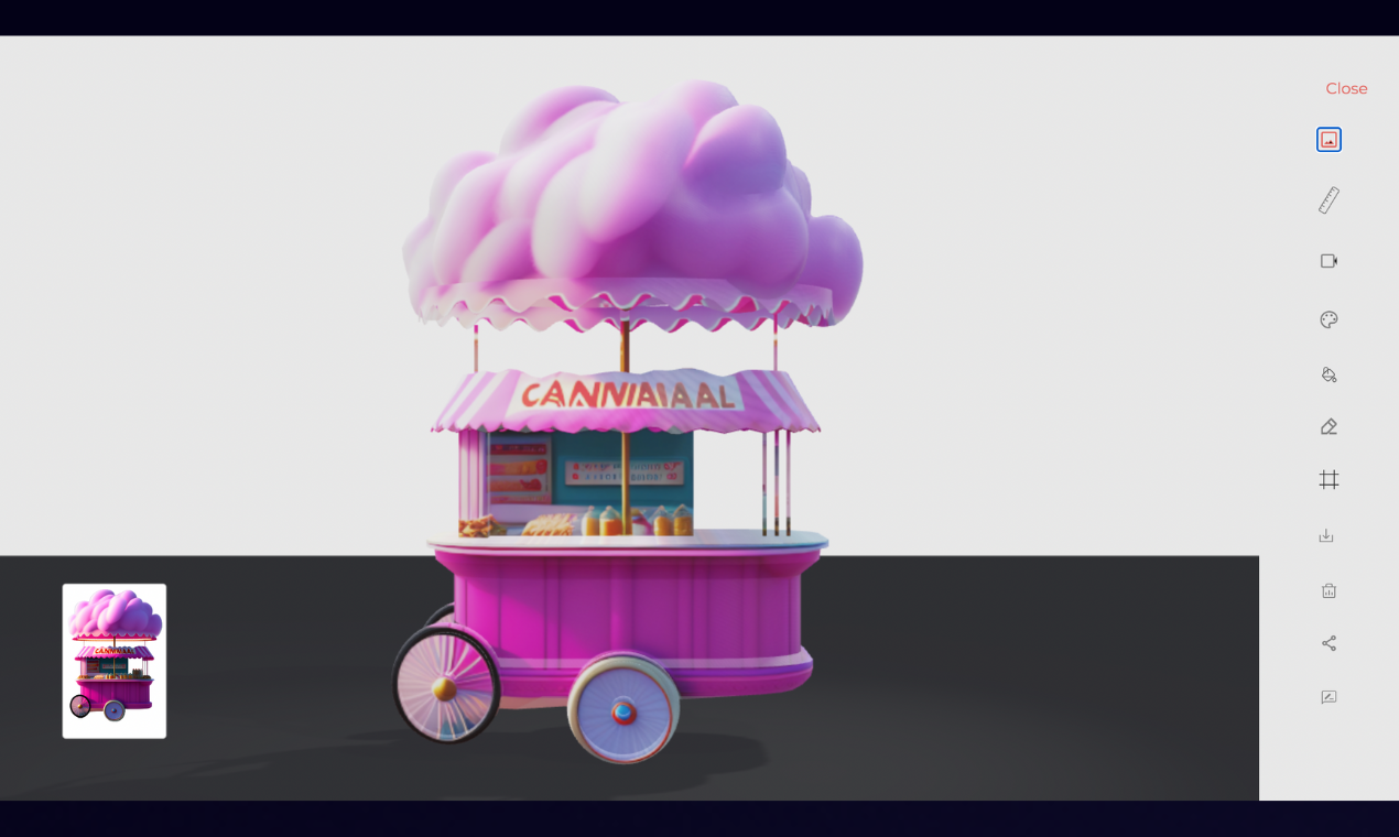 Kaedim 3D kết cấu beta media 4