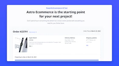 Astro Ecommerce gallery image