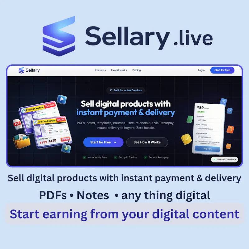 Sellary screenshot 1