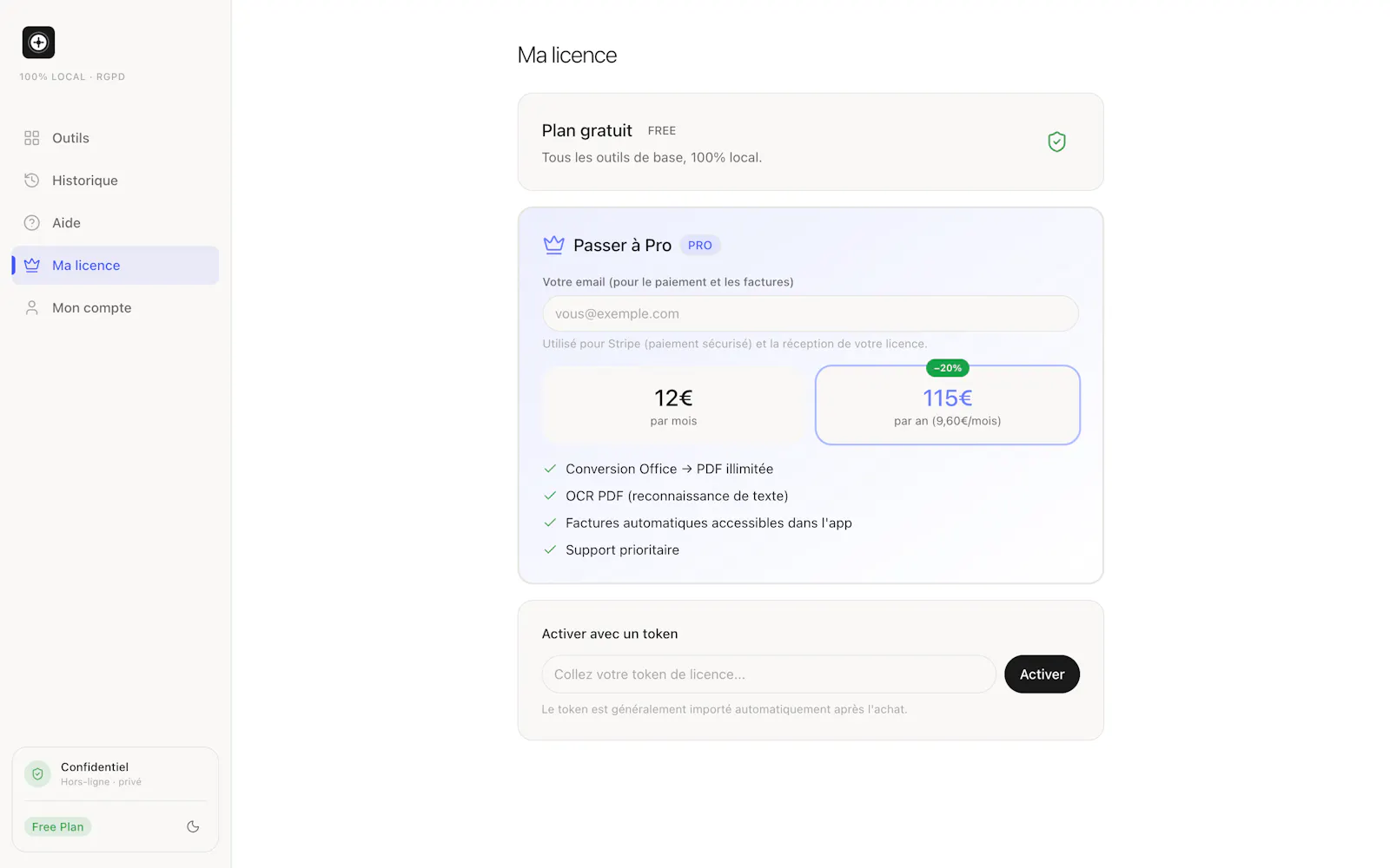SafePDF screenshot 3