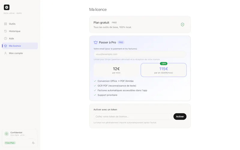 SafePDF screenshot 3