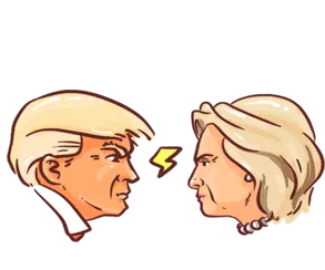 Hilary VS Donald