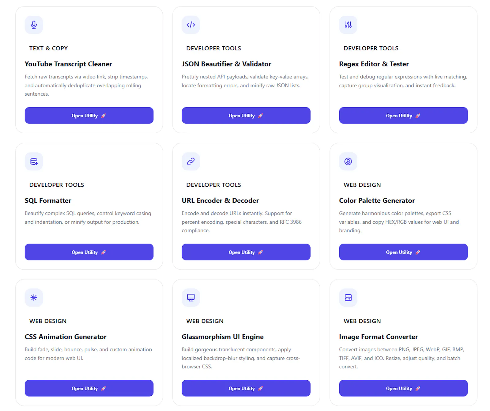 IndieUtility screenshot 2