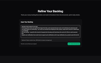 Refine Backlog gallery image