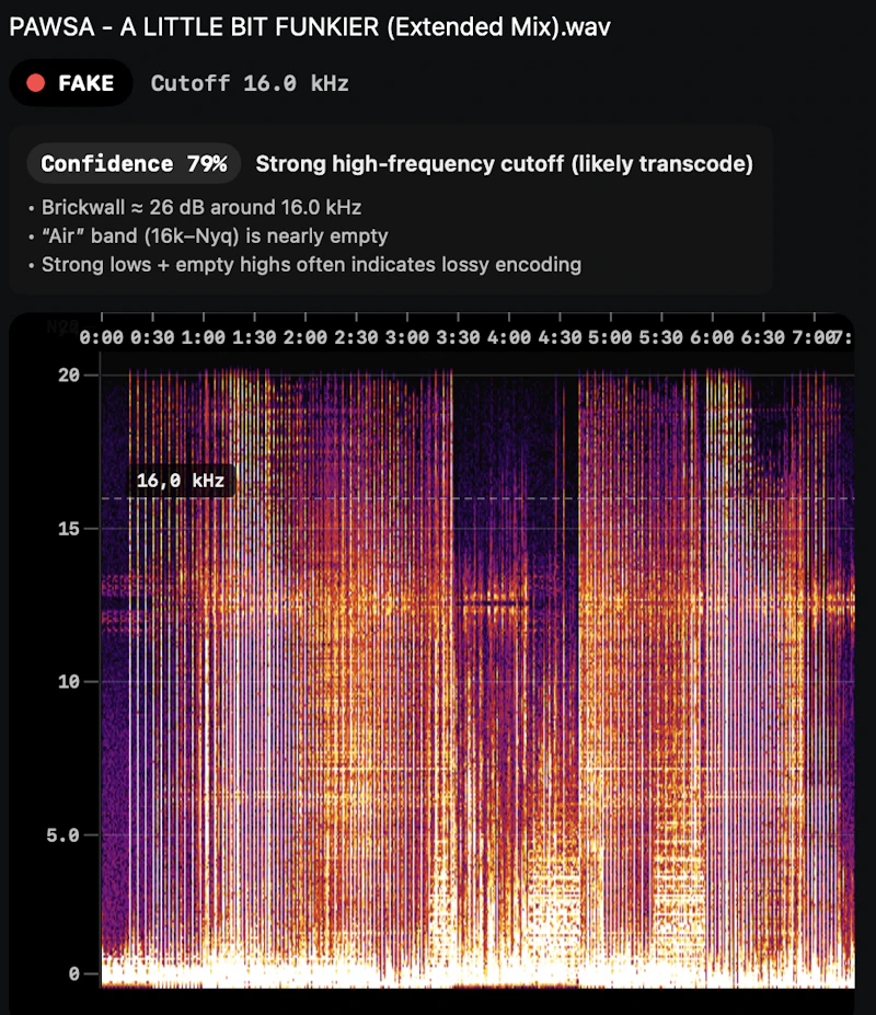 Spectro screenshot 6