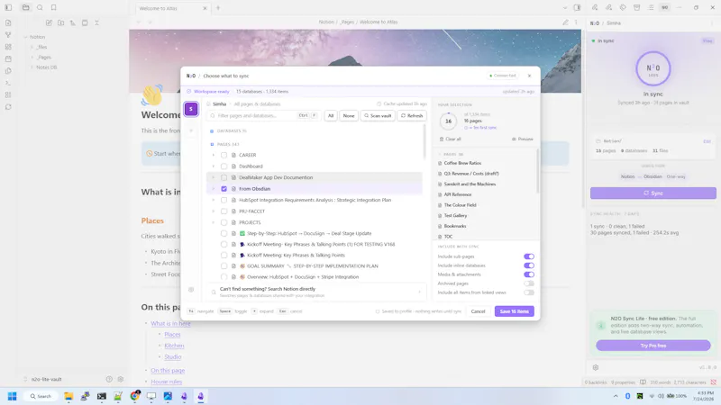N2O Sync screenshot 5