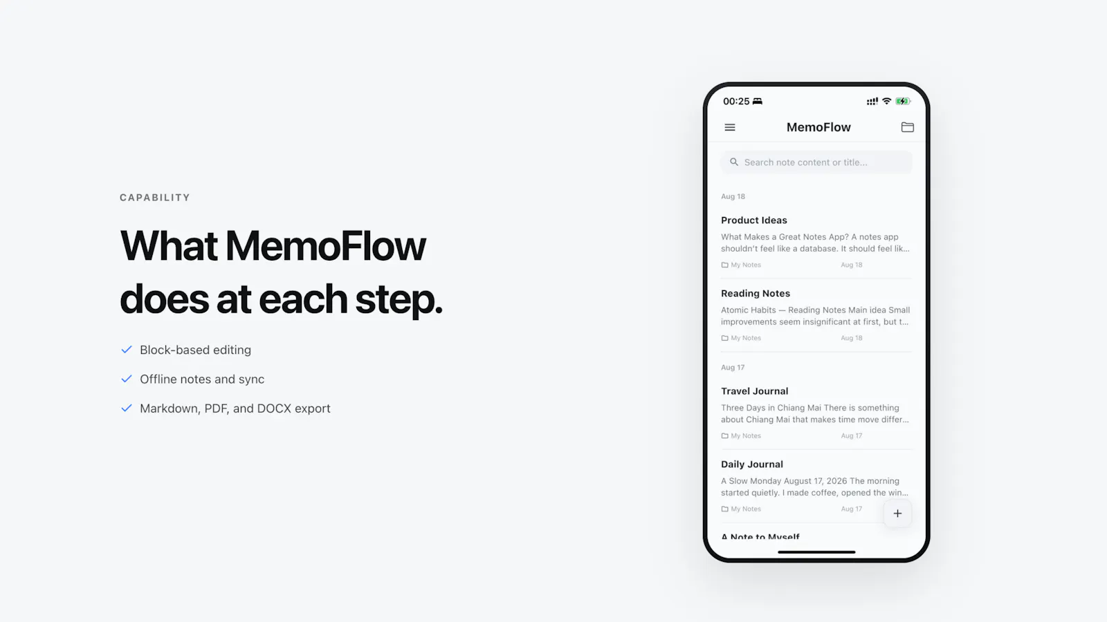 MemoFlow screenshot 4