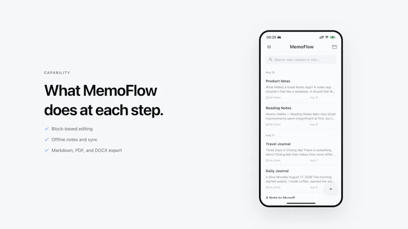 MemoFlow screenshot 4