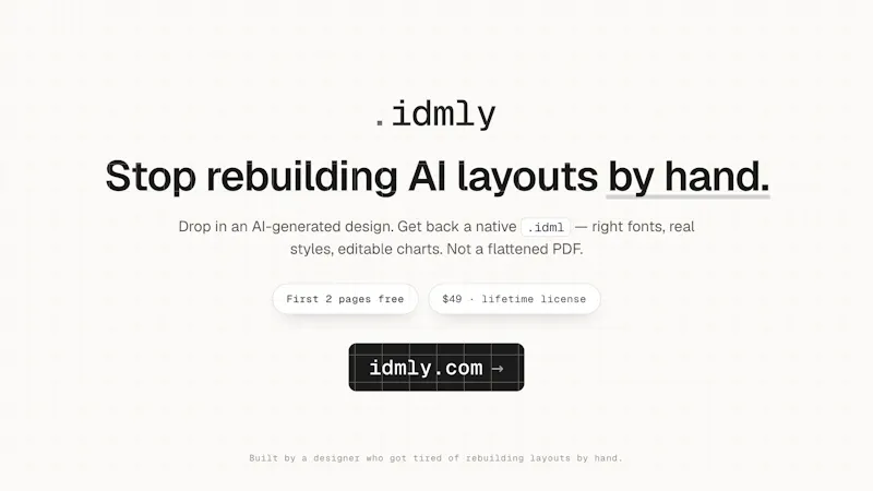 idmly screenshot 2