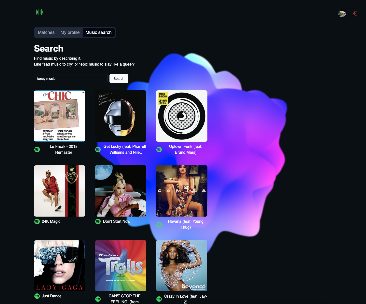 Mídia 1 de Companheiros de som - Encontre música por qualquer descrição