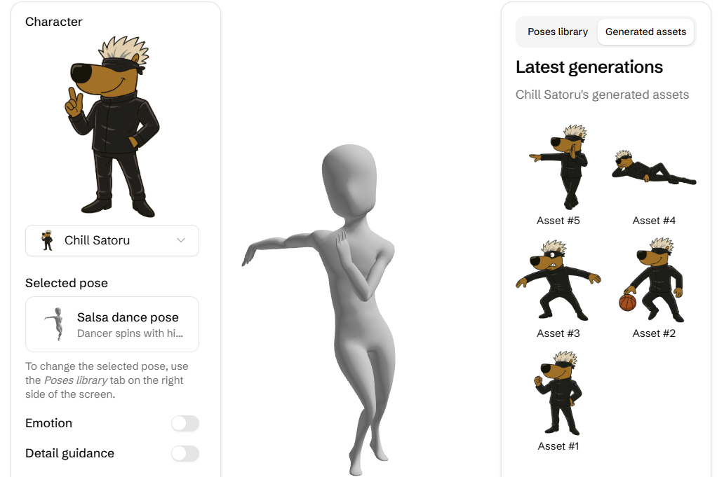 Characterz | Character based content - Create character based content in seconds media 3