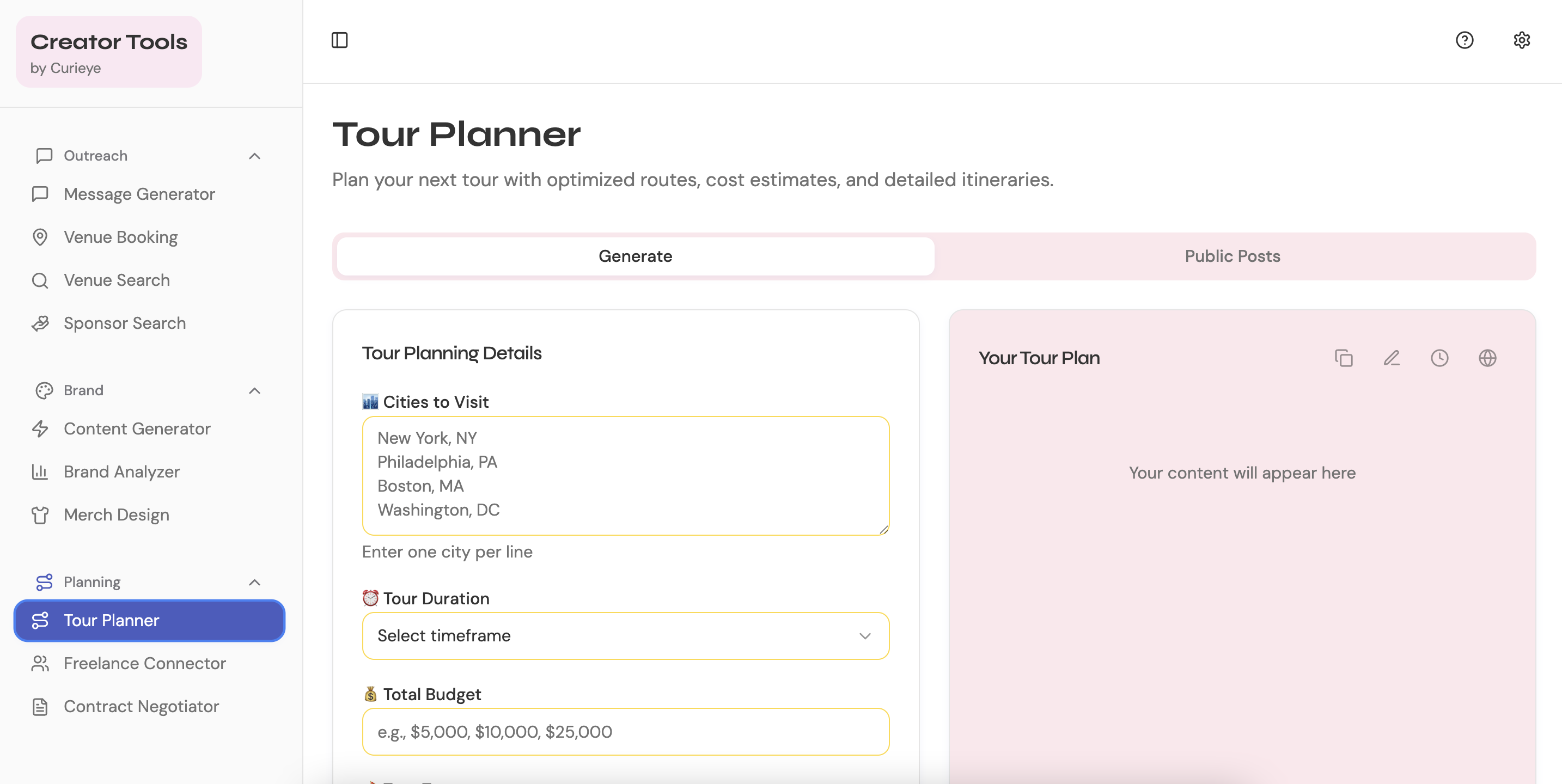 Curieye voor makers - Gratis AI-aangedreven toolkit voor onafhankelijke artiesten media 3