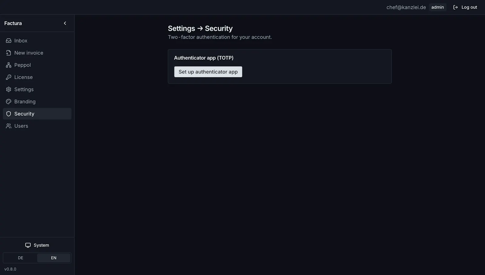 Factura screenshot 4