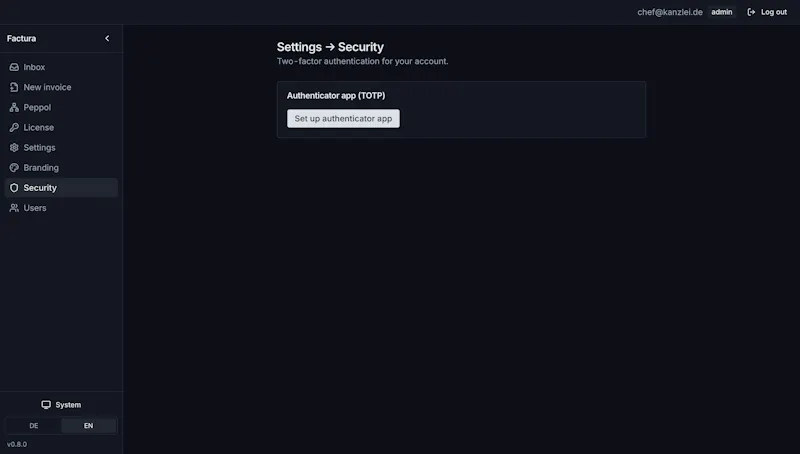 Factura screenshot 4