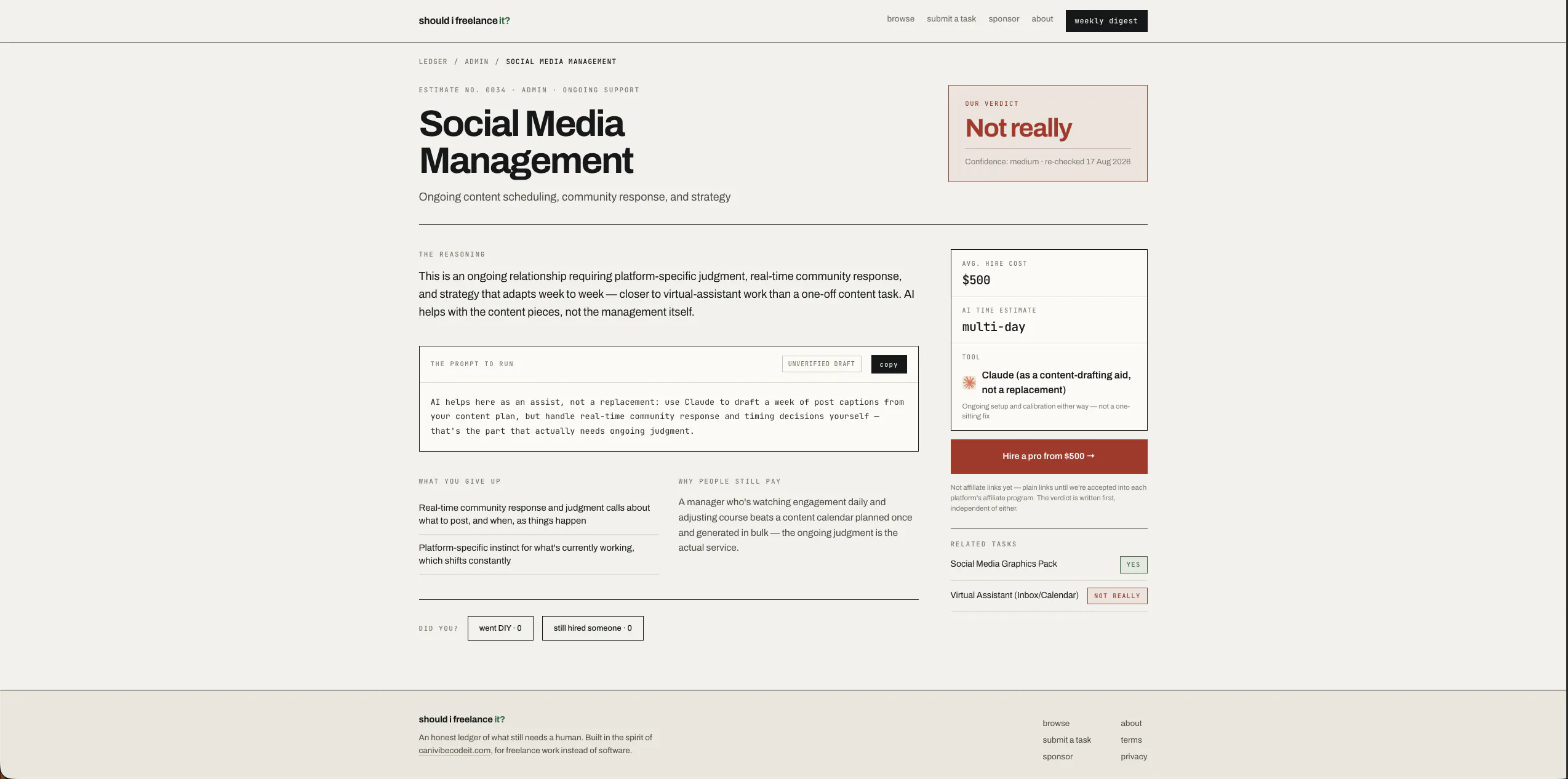 Should I Freelance It? gallery image