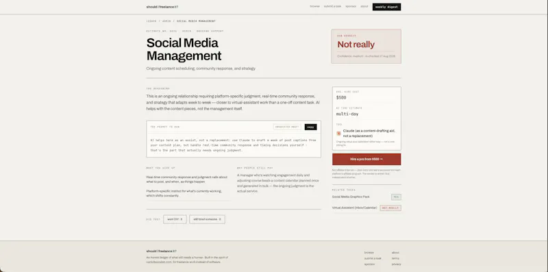 Should I Freelance It? screenshot 2