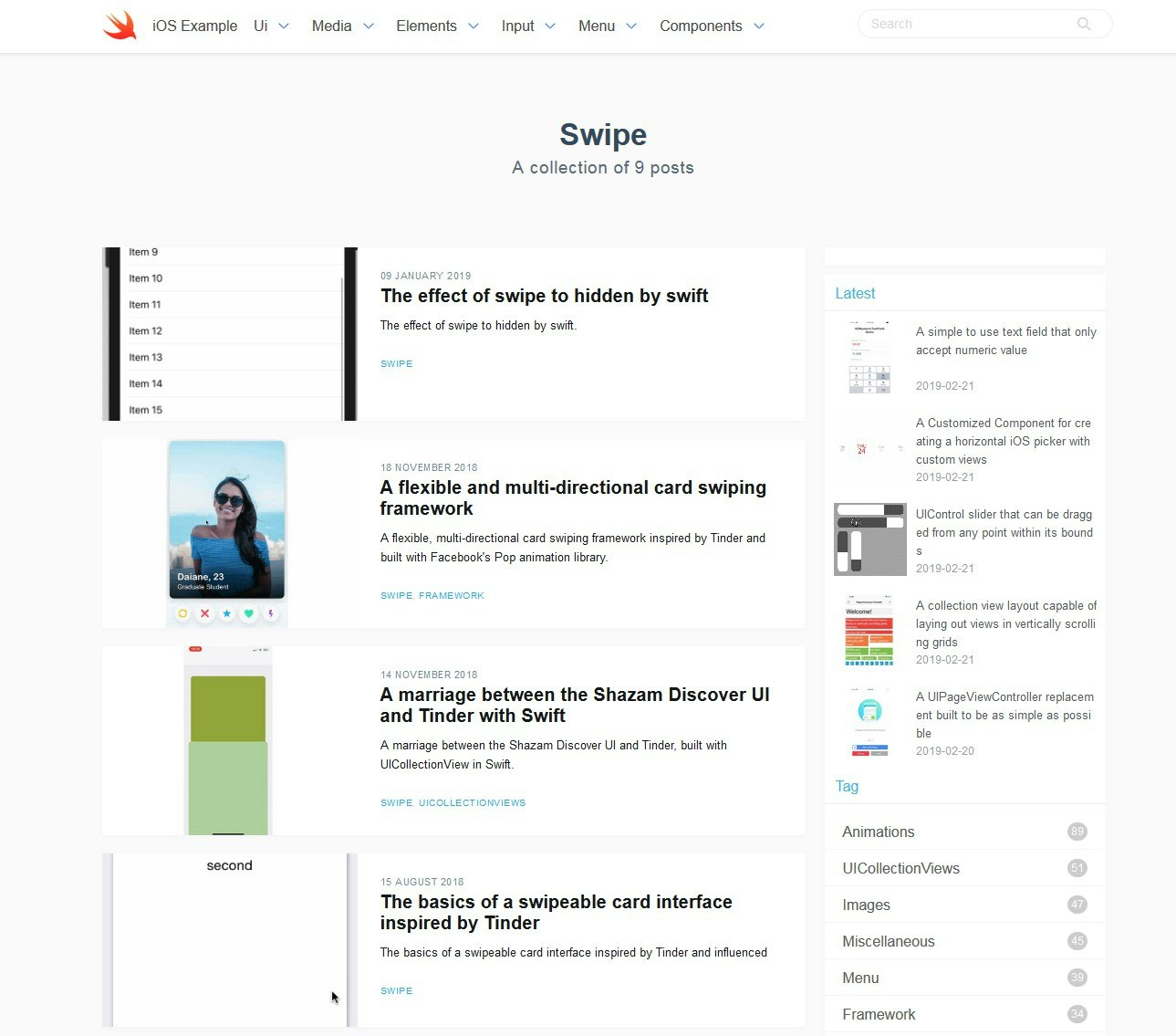 iOS Example gallery image