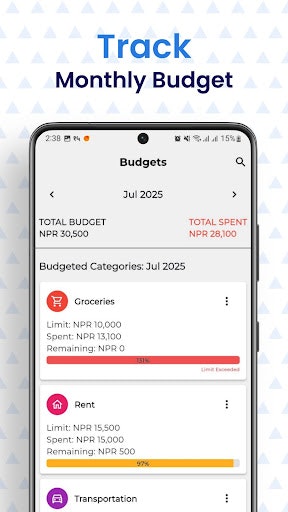 MyBudgetPal: kostenstracker - Volg kosten, plan budgetten en bespaar meer met myBudgetPal media 5