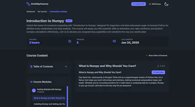 DraftMyCourse gallery image