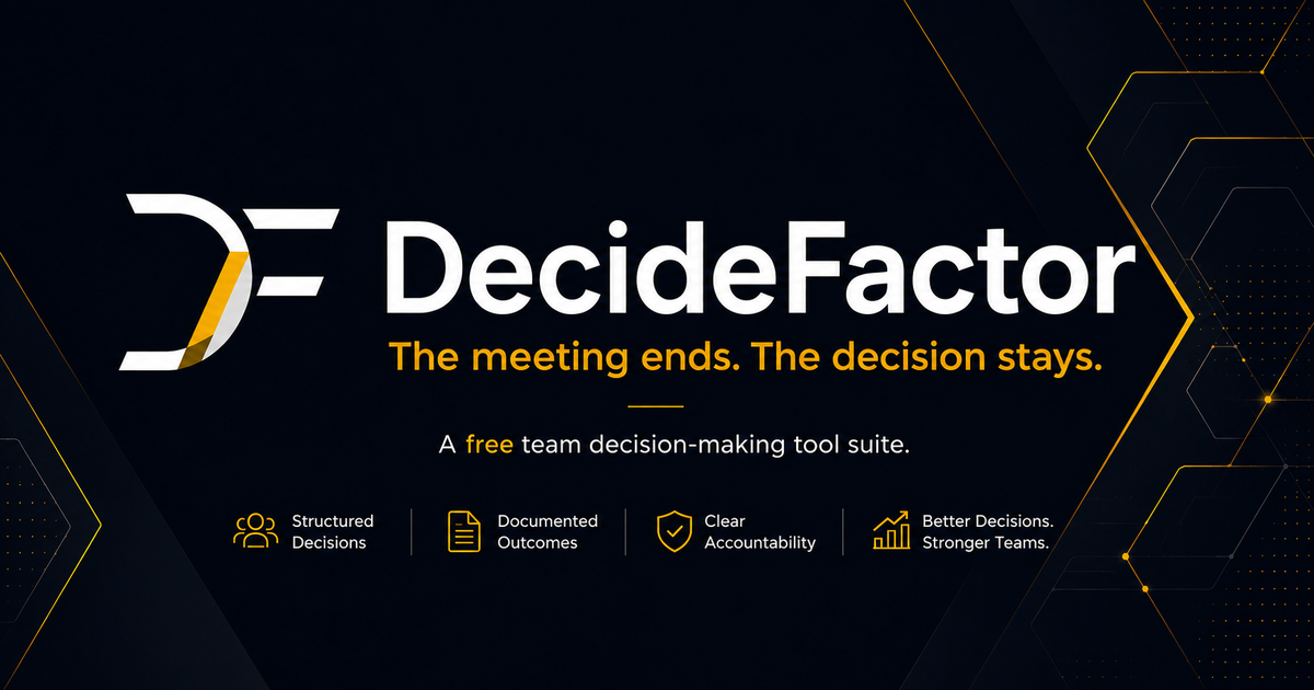 DecideFactor gallery image