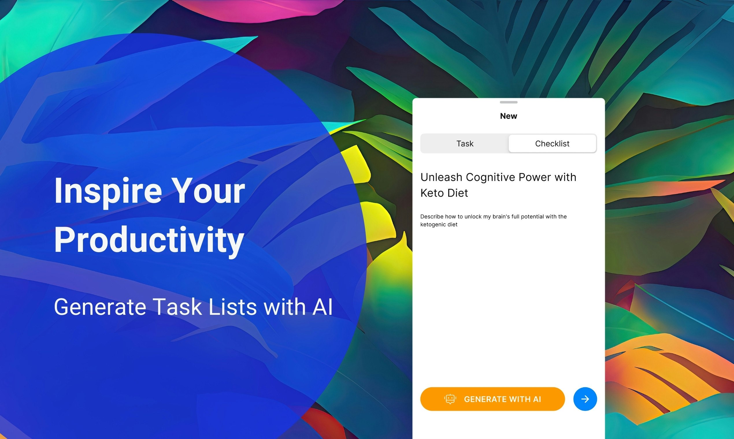 startuptile MOTIV8-Create to-do lists with AI