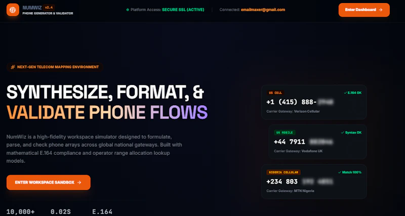 NumWizard screenshot 1