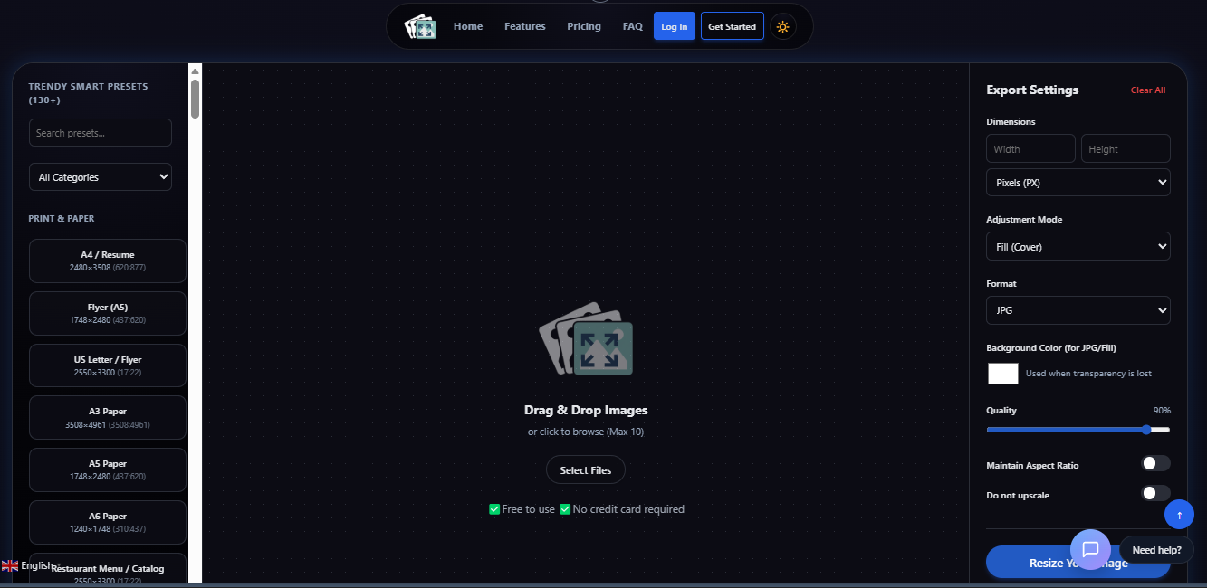 ProBatchResizer | Multiple Image Resizer - Screenshot 2 showing product features and functionality