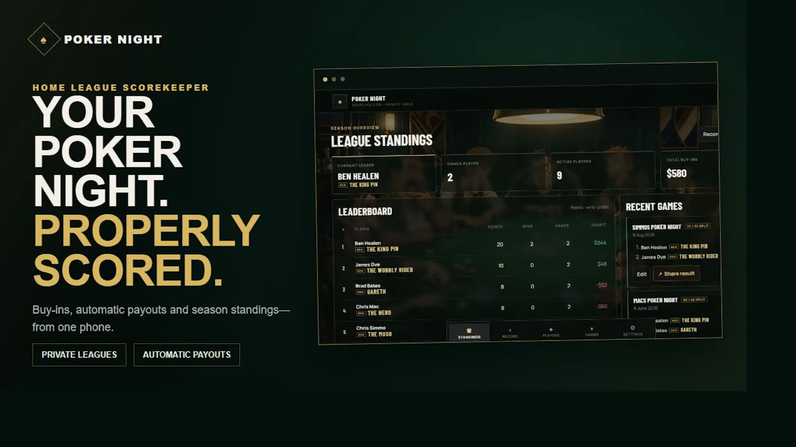Poker Night screenshot 1