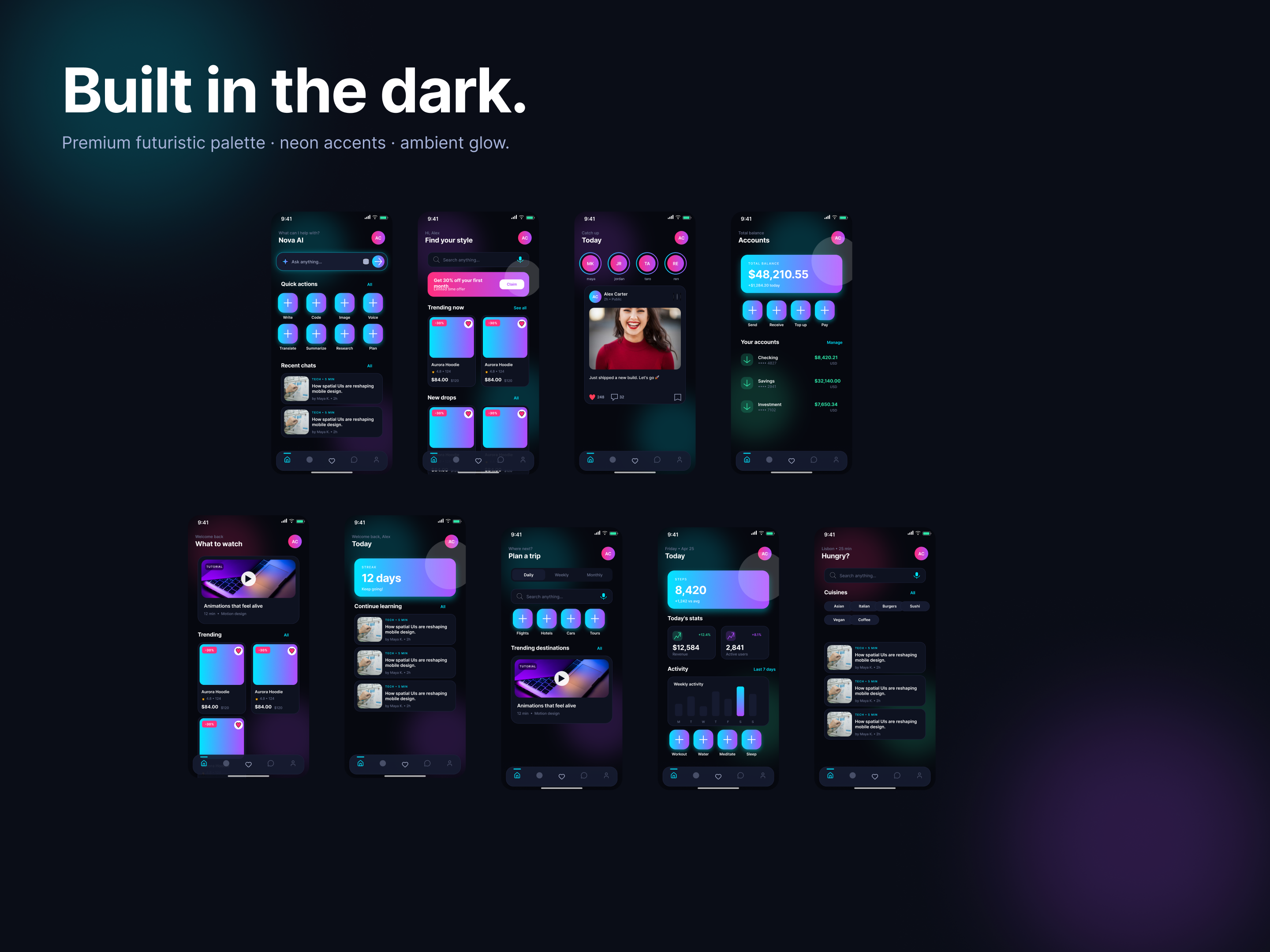 Nova Mobile Ui Design gallery image