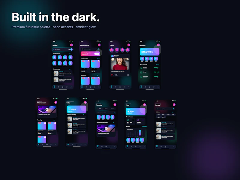 Nova Mobile Ui Design screenshot 6