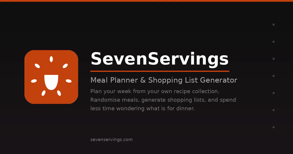 SevenServings gallery image