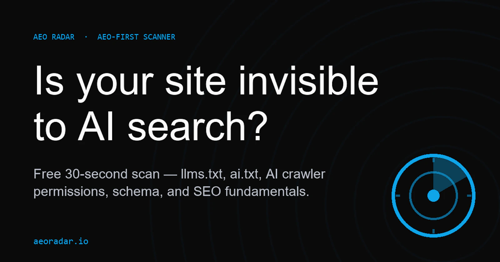 AEO Radar screenshot 1