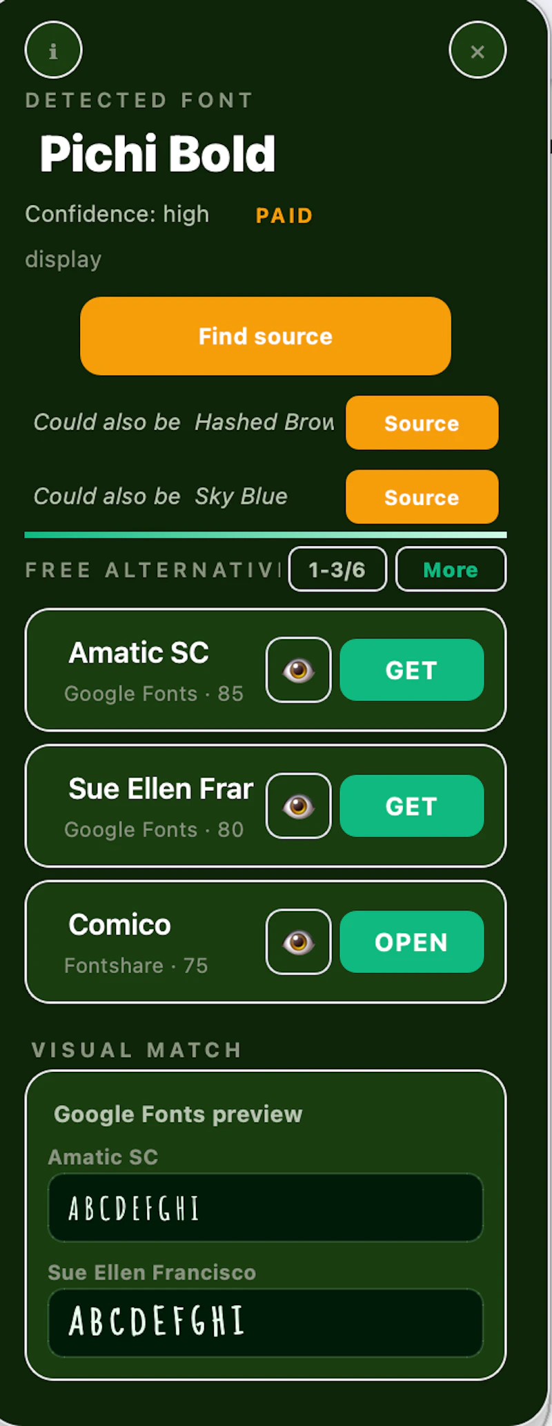 FontDrop — Identify Any Font Instantly screenshot 4