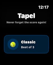 Tapel - Padel Scoring on Apple Watch! gallery image